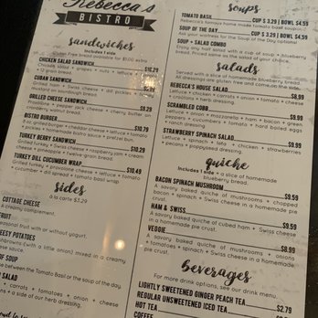Rebecca's Bistro - Cafes Near Me - Walnut Creek, Ohio