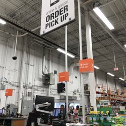 The Home Depot - Order pickup counter