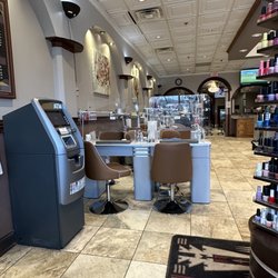 Ivy Nails - Atm inside for those that need cash. Extra fee for using debit/credit card to pay for service(s).
