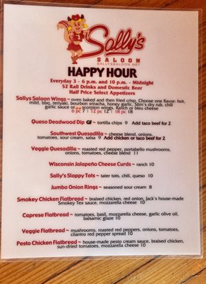 Menu photo 7 Sally's Saloon Minneapolis, MN Menu photo 7 Sally's Saloon Minneapolis, MN