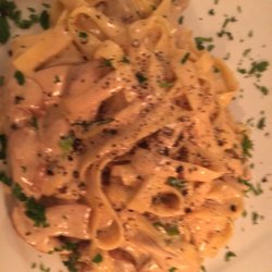 Pizzeria La Sila - Tagliatelle mit Steinpilzen