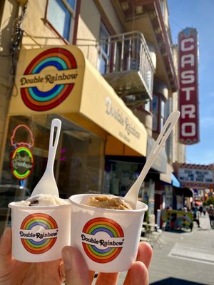 Double Rainbow Ice Cream by null