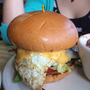 Penguin Cafe - Huge burger - Breakfast & Brunch Near Me - Laguna Beach, California