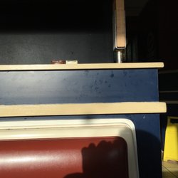 KFC - Greasy finger prints everywhere. Clearly no COVID protocol in place