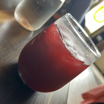 Grand Pied - Pomegranate Mimosa (alcohol free) - Breakfast & Brunch Near Me - St. Louis, Missouri
