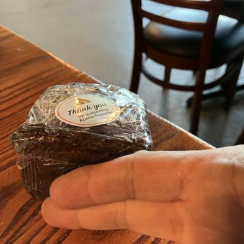 Abella Pizzeria - My cream cheese brownie - Pizza Near Me - Tacoma, Washington