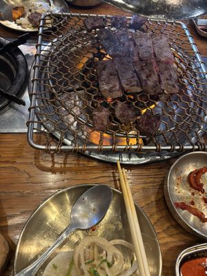 Jongro BBQ Flushing - Pork Belly, Beef Kalbi , Soju, Lunch Specials by null