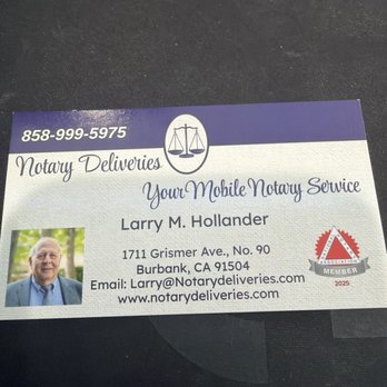 Notary Deliveries - Notaries Near Me - Burbank, California Notary Deliveries - Notaries Near Me - Burbank, California