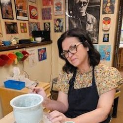 Pottery By Holly - I have over 100 glazes to choose from here!!