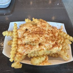 K-Shack Spicy BBQ Cheese Fries