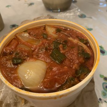 Sultan BBQ & Grill - Bhindi (okra) masala. I love the tomato base. - Halal Near Me - Toronto, Ontario