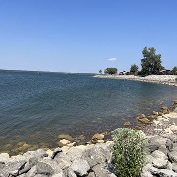 Ray Roberts Lake State Park - Views from the Isle du Bois fishing pier - Parks Near Me - Pilot Point, Texas