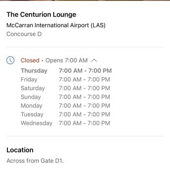 The Centurion Lounge - Airport Lounges Near Me - Las Vegas, Nevada