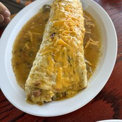 Rocky Mountain Grill - Smothered Breakfast Burrito