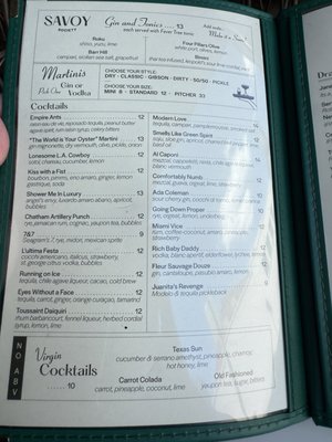 Menu photo 3 Savoy Society Savannah, GA Menu photo 3 Savoy Society Savannah, GA