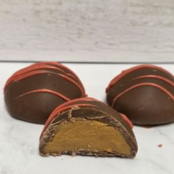 JT's Confections - Hand crafted milk chocolate covered butter cookie bites