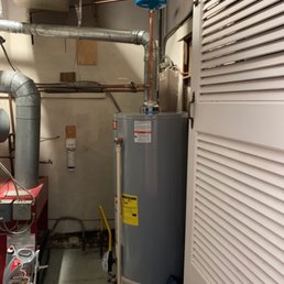 Newly installed water heater by Ron Newly installed water heater by Ron