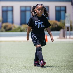 Toque - Game on! Young players thriving in our futsal for kids class. #YouthSoccer #SoccerLessons