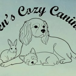 Raven's Cozy Canine Spa - This is my favorite idea for a logo so far.