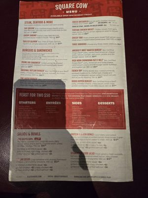 Menu photo 8 Black Angus Steakhouse Torrance, CA