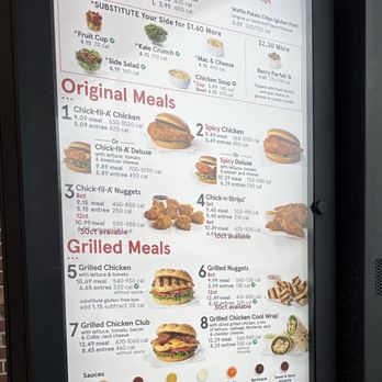 Chick-fil-A - Menu - Fast Food Near Me - Fort Wayne, Indiana