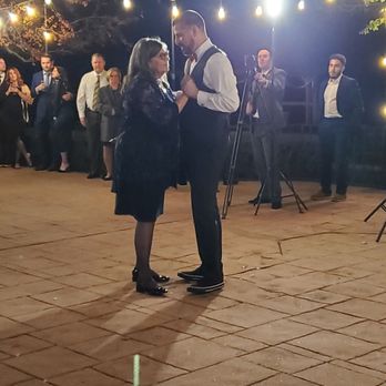 Pine Knob Mansion - Groom Phil dancing with his Mother.  10/4/2024 - Venues & Event Spaces Near Me - Clarkston, Michigan