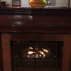 Johnstown Inn - It's a warm place too - a winter fire.