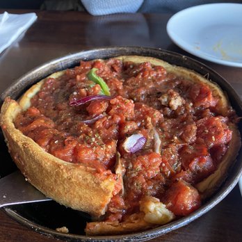 Rance's Chicago Pizza - Deep dish. I was happy with - Pizza Near Me - Long Beach, California Rance's Chicago Pizza - Deep dish. I was happy with - Pizza Near Me - Long Beach, California