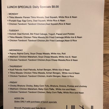 Little Delhi - lunch buffet menu with new options - Indian Near Me - San Francisco, California Little Delhi - lunch buffet menu with new options - Indian Near Me - San Francisco, California