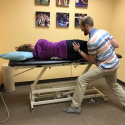 Agape Therapy - Workin on some hips with PNF skills