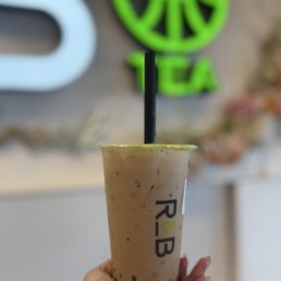 Vietnamese coffee with banana soft top Vietnamese coffee with banana soft top