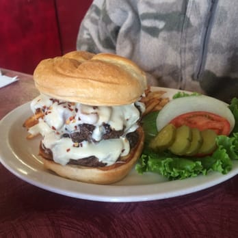 Elk Mountain Trading Post - Double bacon cheeseburger - American Near Me