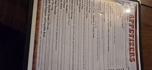 Menu photo 1 Wilderness Trail Restaurant & Saloon Ridgway, PA