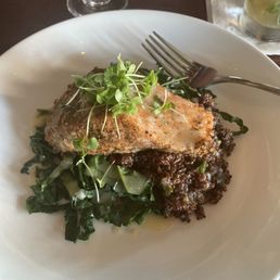 Salmon with quinoa Salmon with quinoa