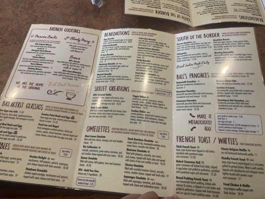 Menu photo 6 Bill's Cafe San Jose, CA