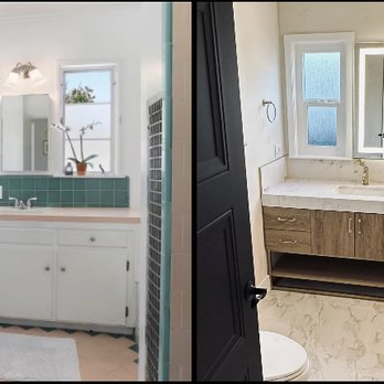 GH Remodeling - Bathroom - Before & After - General Contractors Near Me - North Hollywood, California