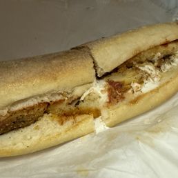 Chicken parm sub Chicken parm sub