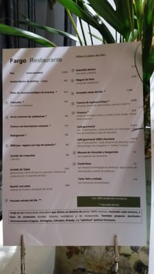 Menu photo 3 Fargo Seville, SE