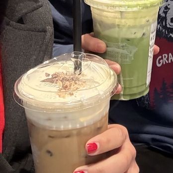 Kei Coffee House - Banana Toffee Latte and Banana Matcha Latte - Coffee & Tea Near Me - Westminster, California Kei Coffee House - Banana Toffee Latte and Banana Matcha Latte - Coffee & Tea Near Me - Westminster, California