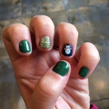 Ladies Nails - Friend's adorable Christmas nails - Nail Salons Near Me - Monrovia, California Ladies Nails - Friend's adorable Christmas nails - Nail Salons Near Me - Monrovia, California