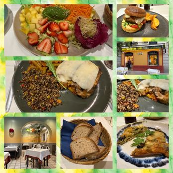 Artemisa - Photo 1: Montage of images from Restaurante Vegetariano Artemisa - Vegetarian Near Me - Madrid, M Artemisa - Photo 1: Montage of images from Restaurante Vegetariano Artemisa - Vegetarian Near Me - Madrid, M