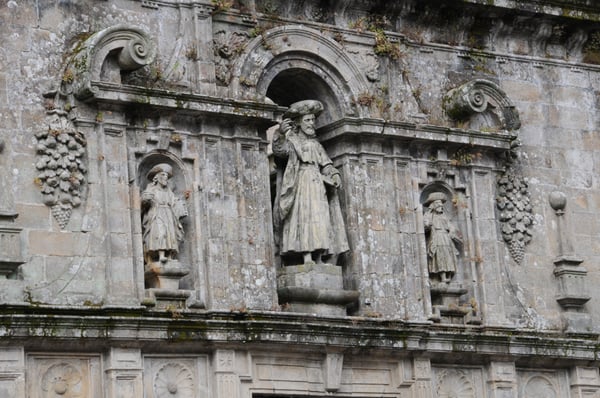 Cathedral of Santiago de Compostela by null