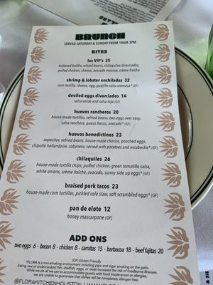 Menu photo 2 Flora Houston, TX Menu photo 2 Flora Houston, TX