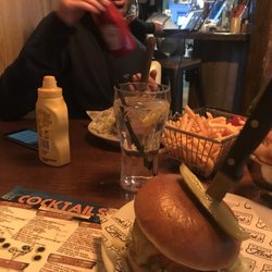 Monterey Jack's - Lunch with my roommate on the snow day