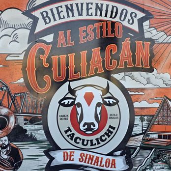 Cabeza De Res Taculichi - Dramatic mural gracing the wall outside Taculichi de Sinaloa - Mexican Near Me - Colton, California Cabeza De Res Taculichi - Dramatic mural gracing the wall outside Taculichi de Sinaloa - Mexican Near Me - Colton, California
