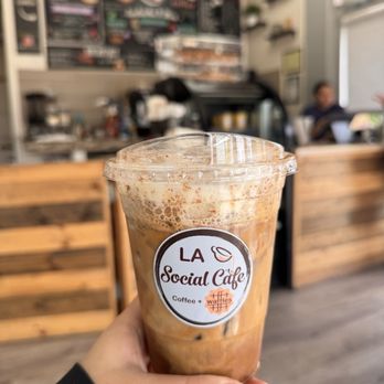 LA Social Cafe - Brown Sugar Shaken Espresso - Coffee & Tea Near Me - West Covina, California