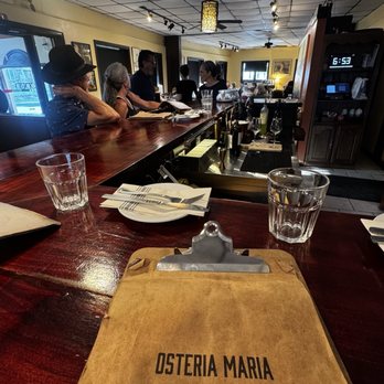 Osteria Maria - Menu and bar vibe - Wine Bars Near Me - Front Royal, Virginia Osteria Maria - Menu and bar vibe - Wine Bars Near Me - Front Royal, Virginia