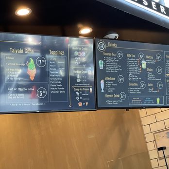 Uji Time Dessert - Menu from soft opening - Desserts Near Me - Concord, California