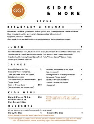 Menu photo 8 Goodness Gracious Restaurant & Catering Murfreesboro, TN Menu photo 8 Goodness Gracious Restaurant & Catering Murfreesboro, TN