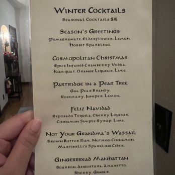 The Hobbit - winter cocktails 2023 - French Near Me - Orange, California The Hobbit - winter cocktails 2023 - French Near Me - Orange, California